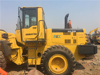 Bon état chargeur sur pneus komatsu WA320-3 d'origine, à vendre, wa320 360 380 470