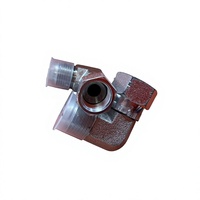 Raccord de tube hydraulique droit sur mesure en acier au carbone et acier inoxydable de qualité supérieure