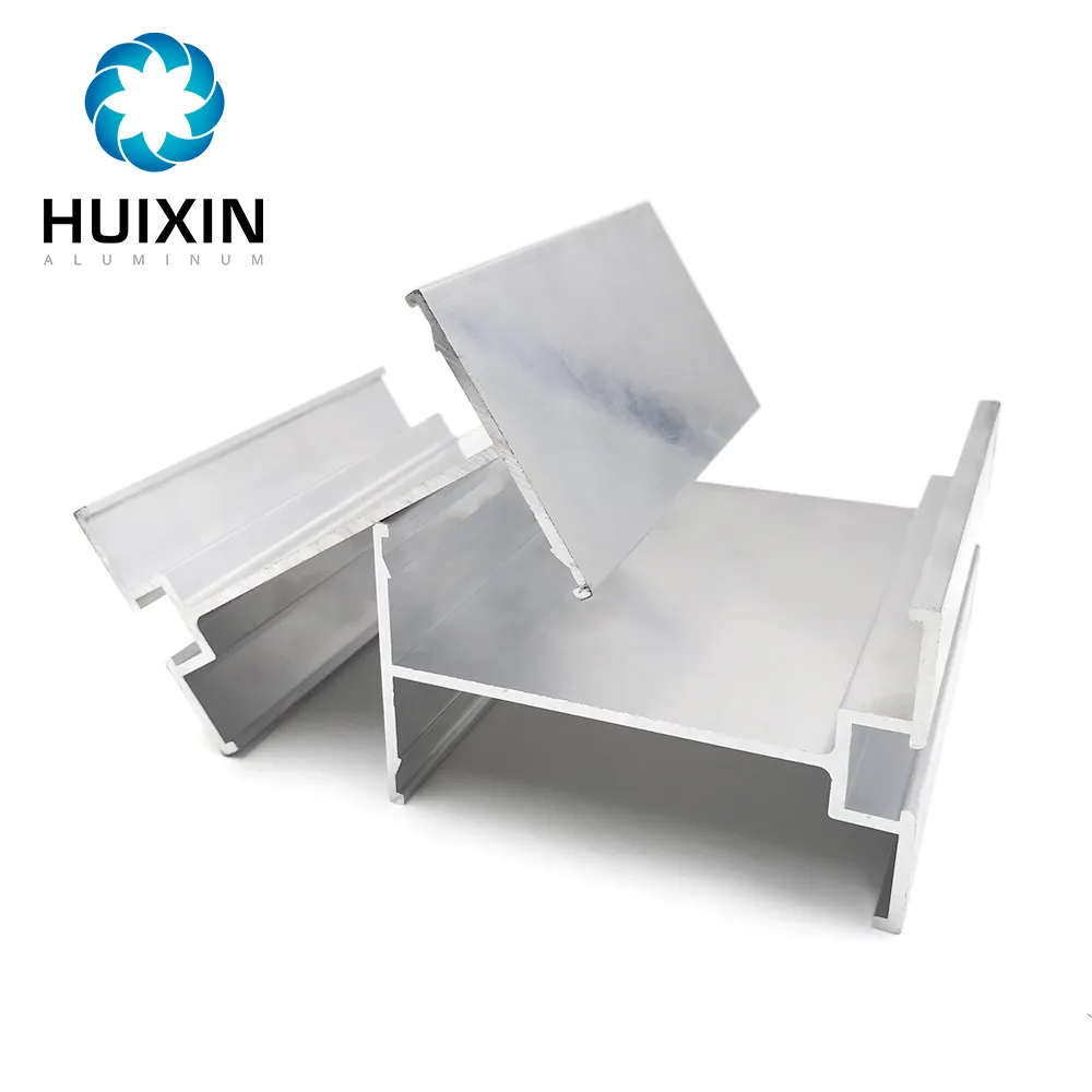 Perfiles de Aluminio Industriales extruidos personalizados Viga I / H de aluminio para construcción