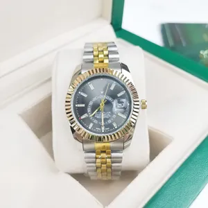 Người Đàn Ông Của Cao Thạch Anh Tự Động Thép Không Gỉ Hợp Kim Đồng Hồ 36Mm Nhiệt đới Lịch Kinh Doanh Thiết Kế Con Trỏ Quay Số Hiển Thị Thời Trang - Product Image 4