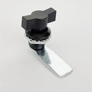 Cerradura giratoria Haitan MS714-2 de 21-24 mm, de aleación de zinc, sin llave, para muebles industriales, racks de servidores y equipos eléctricos. - Product Image 1