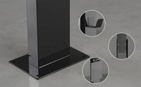 Support de chargeur de véhicule électrique extérieur en acier galvanisé sur mesure, boîtier de borne de recharge EV, coque de borne de recharge