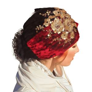Sombrero de malla transpirable ecológico de diseño de alta calidad para mujer, pañuelo musulmán a la moda, adecuado para todas las estaciones. - Product Image 2