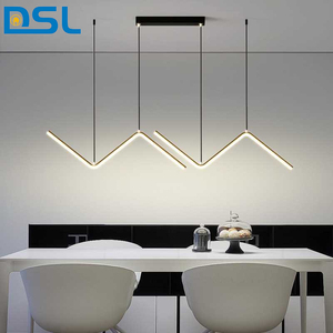 Lámpara Colgante de Diseño Nórdico Económico para Restaurante, Estilo Simple, Moderno y Minimalista, Diseño Creativo para Comedor, Lámpara de Araña Larga - Product Image 2