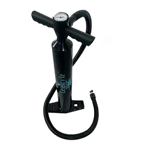 Pompe gonflable marine solaire 28PSI Pompes à air <span class=keywords><strong>haute</strong></span> <span class=keywords><strong>pression</strong></span> avec manomètre Tube d'air pour bateaux gonflables Kayaks Canoës - Product Image 2