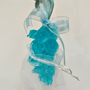 Sapone Artigianale OEM a Forma di Rosa con Cristalli Trasparenti, Aminoacidi ed Erbe Anti-Acne per Tutti i Tipi di Pelle, Elegante - Product Image 2