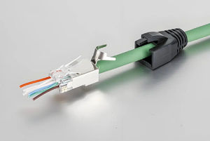 ईथरनेट मॉड्यूल Rj 45 सॉकेट 8p8c बिल्ली 6 23wg को पीसी आवास के साथ एक - Product Image 3