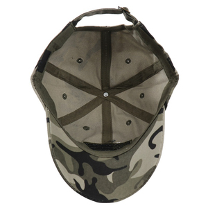 <span class=keywords><strong>Gorra</strong></span> de Béisbol Deportiva Ajustable de Algodón con Bordado de 6 Paneles <span class=keywords><strong>Verde</strong></span> Selva al por Mayor para Deportes Acuáticos y Correr - Product Image 4