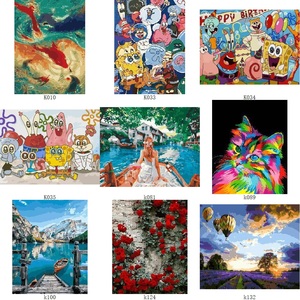 Hot Bán Tường Nghệ Thuật Nổi Tiếng Hướng Dương Sơn Dầu Tự Làm Sơn Bằng Số Van Gogh Cho Sinh Viên - Product Image 3