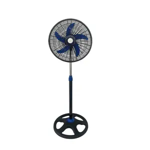 Electric Cooling Air Metal Stand Fan Commercial Strong Wind Stand Fan 16 Inch