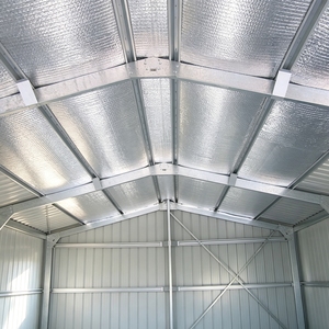 Feuille d'isolation en mousse XPE avec feuille d'aluminium, imperméable, barrière thermique et phonique R5.0, ignifuge, écologique, pour voitures, abris et acier - Product Image 6
