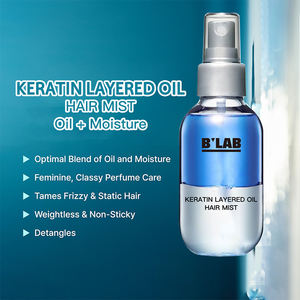 Tinh dầu phục hồi tóc Keratin + lớp dưỡng ẩm, điều trị chống xù, làm mượt tóc, tinh dầu phục hồi tóc cho tóc xoăn cứng - Product Image 4