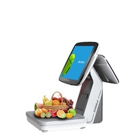 POS-система ZHONGJI TS7D с мультисистемной ОС, емкостным сенсорным экраном, Bluetooth, Wi-Fi 6, NFC, термопринтером для супермаркетов и кассовых операций