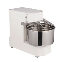 Nouveau Pétrin à Spirale Professionnel et Industriel 15 L en Acier Inoxydable Antiadhésif pour Pâtes et Pain pour Boulangerie et Pâtisserie
