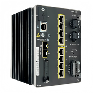 Commutateur Ethernet industriel IE-3300-8U2X-E 8 ports Gigabit 2 SFP Commutateur géré Montage sur rail DIN Conception robuste - Product Image 5