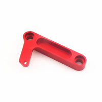 Pièces usinées CNC sur mesure / Pièces en aluminium anodisé, pièces aéronautiques de précision personnalisées, pièces aéronautiques en aluminium 5 axes