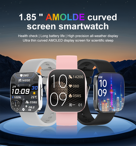 Montre connectée rectangulaire AMOLED U19 à succès, étanche IP68, assistant vocal IA 5G, <span class=keywords><strong>boussole</strong></span>, appels, paiement, suivi du sommeil - Product Image 2