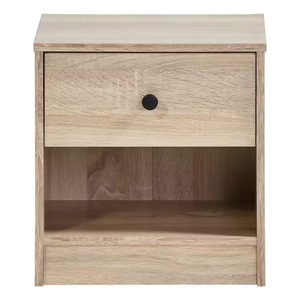 Bán buôn gỗ bên bảng với không gian lưu trữ và cửa nightstands với một ngăn kéo cho phòng ngủ nightstand - Product Image 2