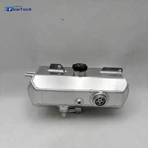Réservoir de liquide de refroidissement en aluminium robuste pour Freightliner Century Class Columbia Coronado avec bouchon, ajustement direct OEM - Product Image 6