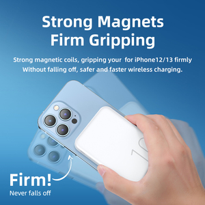 باور بانك ريماكس RPP-65 بقوة 15 واط للشحن اللاسلكي المغناطيسي، سعة 10000 مللي أمبير، أفضل باور بانك محمول - Product Image 4