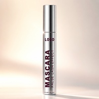 Mascara Volumisant et Courbant à Marque Blanche, Imperméable, Résistant à la Transpiration, Longue Tenue, Fibres 4D, Noir, Logo Personnalisé, Faible MOQ
