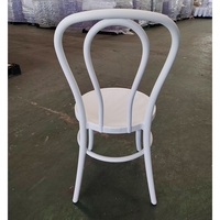 Chaise de café moderne en plastique durable pour banquets, événements et fêtes