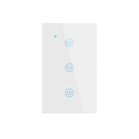 Nouveaux interrupteurs électriques intelligents Zigbee, interrupteurs tactiles intelligents compatibles avec Alexa Google Home OEM 1/2/3/4 voies