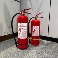 Extincteur à poudre sèche ABC à pression, certifié CE, 4 kg, prix usine, pour écoles et bureaux