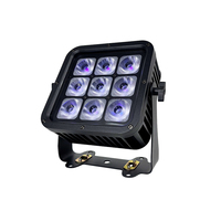 Nouvel Équipement de Scène en Vente Chaude : Projecteur LED Par sans Fil DMX, IP65, sur Batterie, 9x12W RGBWA UV, pour Éclairage de Mariage