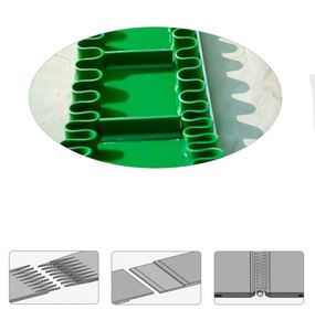 Banda Transportadora Plana de PVC Verde UNI, 1500 mm de Ancho, 2.0 mm de Grosor, Antideslizante y Resistente al Desgaste - Product Image 3