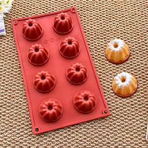 Moule à bonbons en <span class=keywords><strong>silicone</strong></span> de la série Keli à motifs floraux, moule en <span class=keywords><strong>silicone</strong></span> de qualité alimentaire pour <span class=keywords><strong>cannelés</strong></span>, moules en <span class=keywords><strong>silicone</strong></span> pour la cuisson, moule à mousse personnalisable en <span class=keywords><strong>silicone</strong></span> - Product Image 5