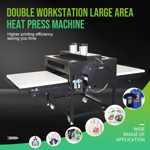 Máy Ép Nhiệt Lớn 100X120 1 Bộ Máy In Phẳng Tấm Gia Nhiệt Khí Nén Tự Động 5 Năm Hoạt Động Dễ Dàng Nhiều Màu 500 - Product Image 6