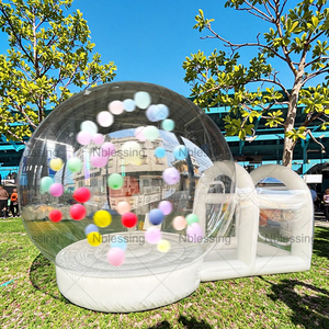 Popular <b>Inflatable</b> Transparent Inflable Bubbles House Kids Bubble Tent Balloon Dome Inflable Bubbles House Popular - Product Image 1