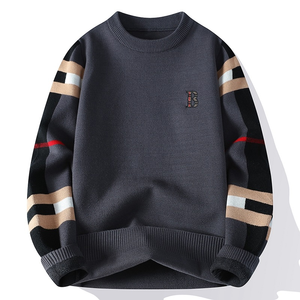 Nuevos Suéteres de Lujo para Otoño e Invierno, Pulóveres de Punto a la Moda para Hombre, Suéteres Navideños de Alta Gama para Caballero - Product Image 2