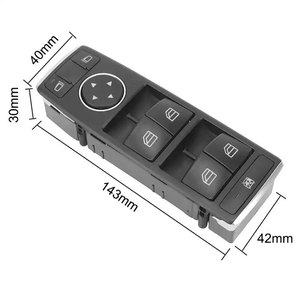 สวิตช์ควบคุมกระจกไฟฟ้า Mercedes-Benz รุ่น A2049055302 สำหรับ E-Class W204 W166 - Product Image 3