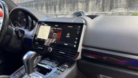 Autoradio Android 12,3 pouces avec CarPlay, GPS, navigation, lecteur MP3/MP4, écran tactile, tableau de bord pour Porsche Cayenne 2011-2017