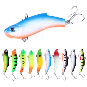 Leurre de pêche en plastique dur de 85 mm 6 g, leurre flottant pour la pêche en mer, en rivière, en lac, en ruisseau, imprimé - Product Image 1