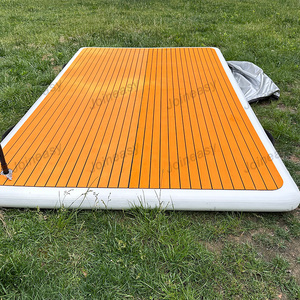 Nieuwe Aanwinst Op Maat Gemaakt 6ft/8ft/10ft/12ft Drijvend Vlot Draagbaar PVC Mesh Dok Opblaasbaar Waterplatform - Product Image 4