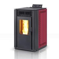 Poêle à granulés d'intérieur moderne JOOCHEN 6KW, télécommande, autoportant, en acier inoxydable, foyer intelligent pour bois, en promotion
