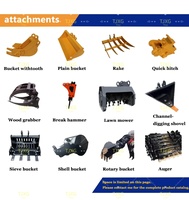 LIVRAISON GRATUITE Mini-excavatrice sur chenilles de 1, 2, 3, 4 tonnes avec godet, trancheuse, machine agricole et de jardin, conforme EPA