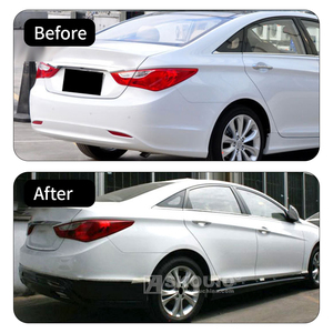 SKOUIO-X2 ODM Auto Parts Rear <strong>Diffuser</strong> Front Lip Side Skirt Rear Front Bumper Body Kit for Hyundai Sonata VIII <strong>8</strong> - Product Image 3