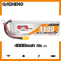 GNB GAONENG LiHV 4000mah 2S 7.6V 70C 140C XT60 Baterai LiPo RC untuk Mobil RC Drone Perahu RC Soft Pack