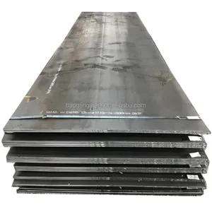 Lamiere strutturali in acciaio dolce laminate a freddo in metallo industriale A36 Ss400 Q235 ASTM lamiere di acciaio al carbonio per la lavorazione di macchine