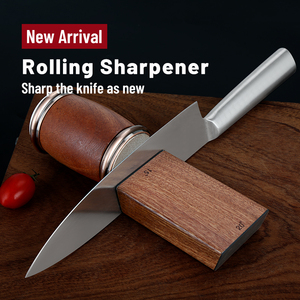 Affûteur de couteaux rotatif magnétique rapide pour cuisine – Affûtage facile des lames - Product Image 2