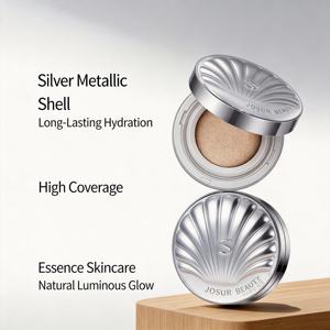 Fond de Teint Hydratant Éclaircissant Waterproof Correcteur BB <span class=keywords><strong>CC</strong></span> Crème Air Cushion <span class=keywords><strong>pour</strong></span> Peaux Claires Tous Types de <span class=keywords><strong>Peau</strong></span> Léger - Product Image 1