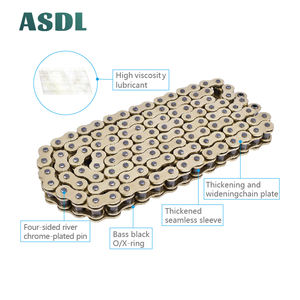 Catena di trasmissione per moto Heavy Duty 750CC Best 525 H O-Ring 124 maglie per Honda <span class=keywords><strong>Shadow</strong></span> <span class=keywords><strong>750</strong></span> VLX750 VT750 - Product Image 5