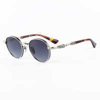 Nouvelles lunettes de soleil vintage 2026 pour femmes, montures rondes de randonnée, lunettes de soleil de golf premium pour hommes et femmes, fabricant du Guangdong