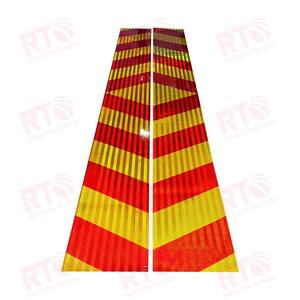 5 años 1700MMX200MM Zimbabue Trailer <span class=keywords><strong>Reflector</strong></span> de aluminio Chevron Sticker Reflect Plate Material Reflective Marking Board - Product Image 2