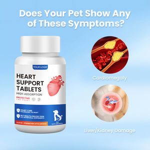 Productos para Mascotas, Suplementos y Vitaminas para Perros, Tabletas para la Salud del Corazón, Alivio del Estrés Cardíaco, Alimento Saludable, Golosinas para Mascotas, Cuidado <span class=keywords><strong>de</strong></span> Mascotas - Product Image 2