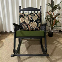 Ensemble de fauteuils de salon haut de gamme, faits à la main, en bois massif, style mid-century, modulaires, imperméables, confortables, meubles de salon